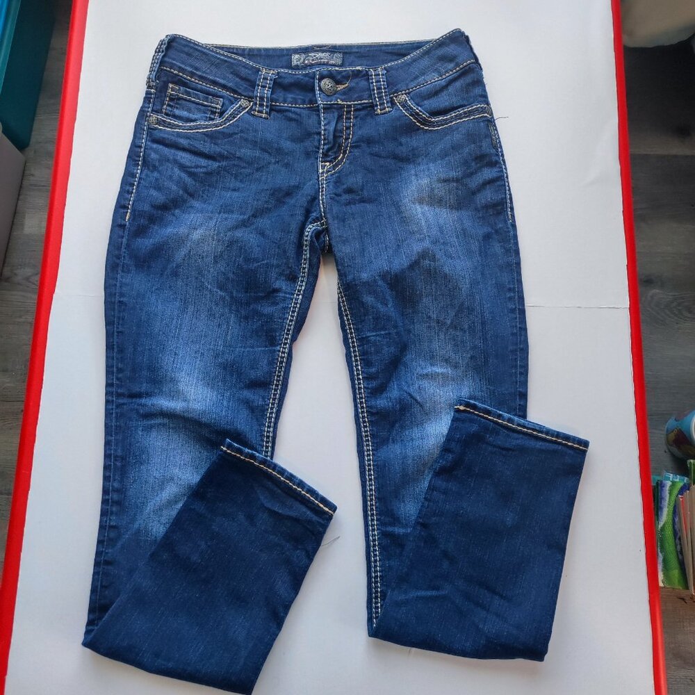 Silver Jeans Suki skinny darker blue women's size W29 / L31